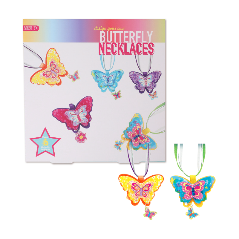 Butterfly Halskjeder Kids Creative Toy