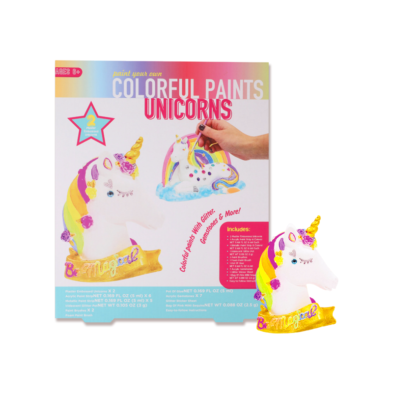 Fargerike malinger Unicorns Kids Creative Toy