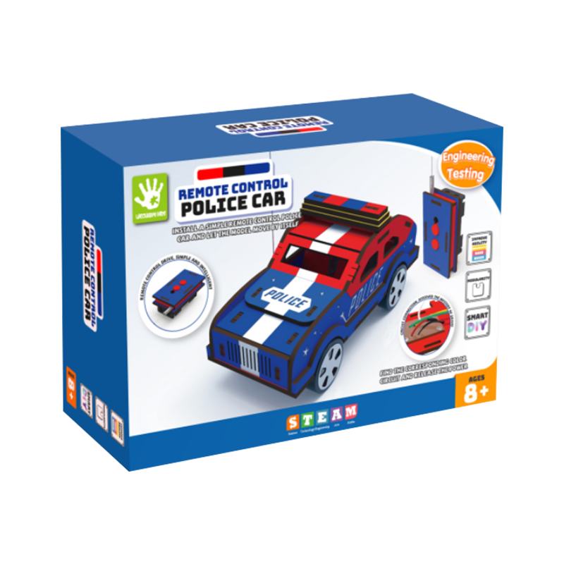 Politibil Toy Kit