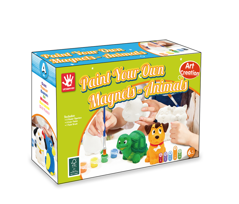 Mal ditt eget Magnels-Animals Toy Kit